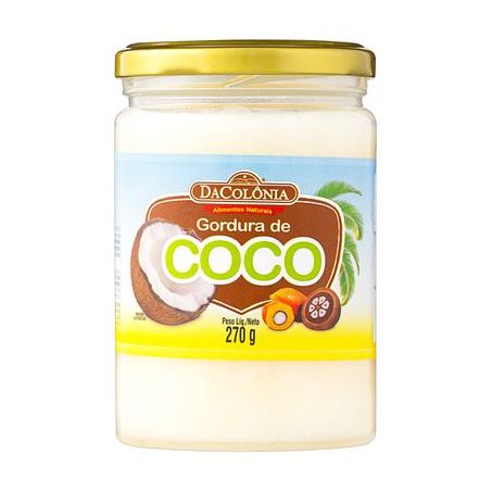 GORDURA DE COCO DA COLONIA 270G