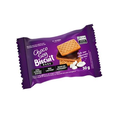 Chocosoy Biscoito Dark 30g