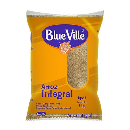ARROZ BLUE VILLE INTEGRAL TIPO1 1KG