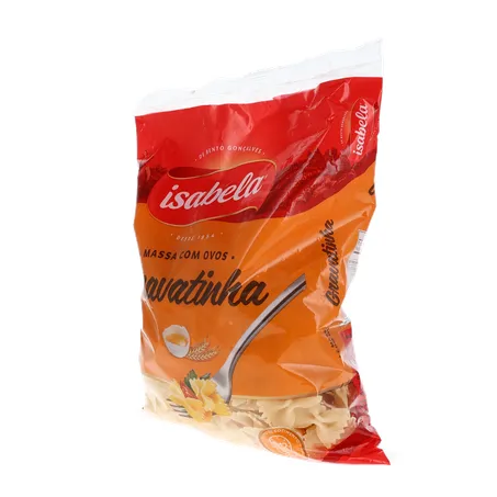 MASSA ISABELA C/OVOS GRAVATINHA 500G 360-4