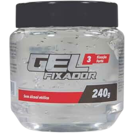 Gel capilar jayluc brilho m fixador e forte 240g