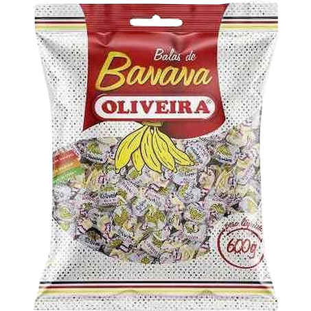 Bala Oliveira 500g - Banana