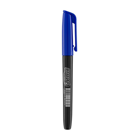 CANETA P/ RETROPROJETOR AZUL BRW