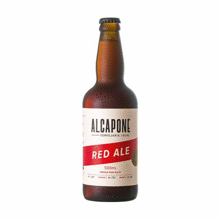 Cerveja Alcapone Red Ale Sem Glúten 500ml