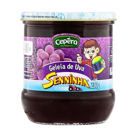 GELEIA SENNINHA UVA CEPERA 230G