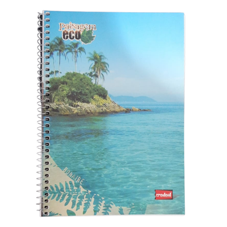 Escolar caderno credeal pq flexivel