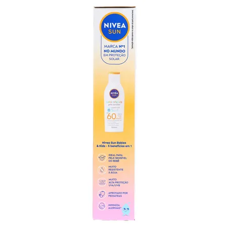 PROTETOR SOLAR NIVEA FPS 50 200ML GRÁTIS KIDS FPS 60 100ML 360-1