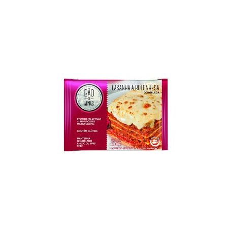 Lasanha Bão De Minas Bolonhesa 500g