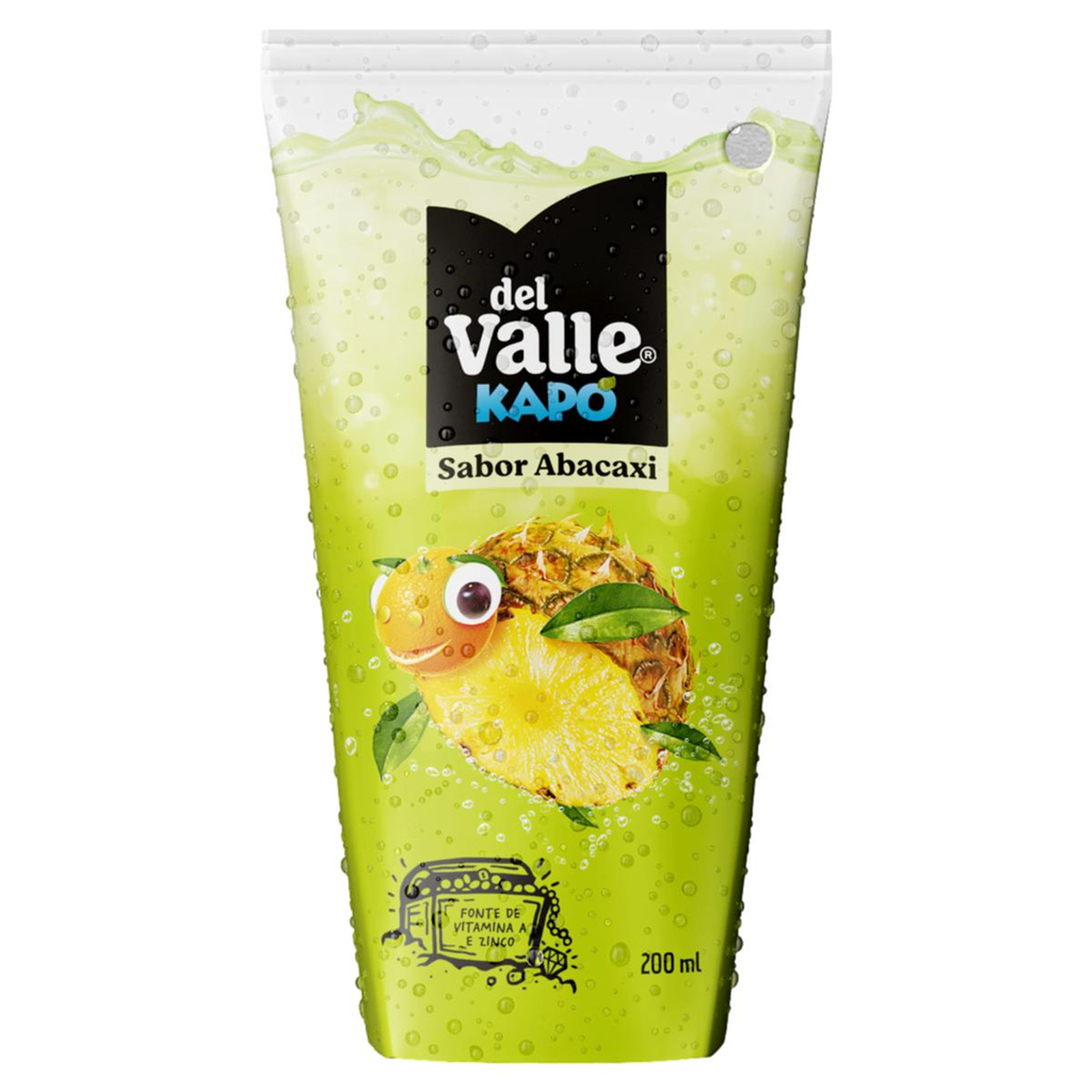 Refresco Kapo Del Valle 200ml - Abacaxi - TP