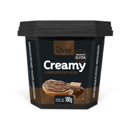 Creme creamy sabor chocolate 180g