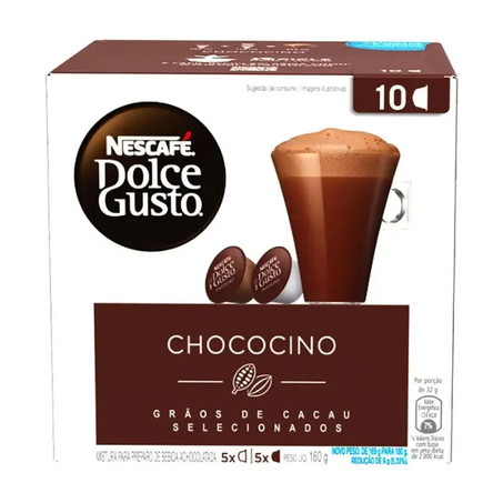Chococino em Cápsula Nescafé Dolce Gusto Caixa com 10un - 160gr