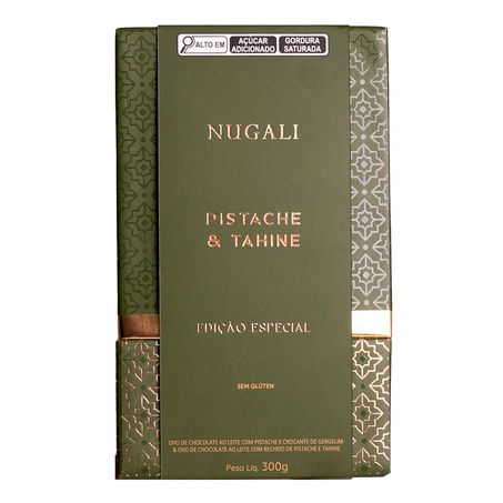 Ovo de Páscoa Nugali Pistache e Tahine 300g