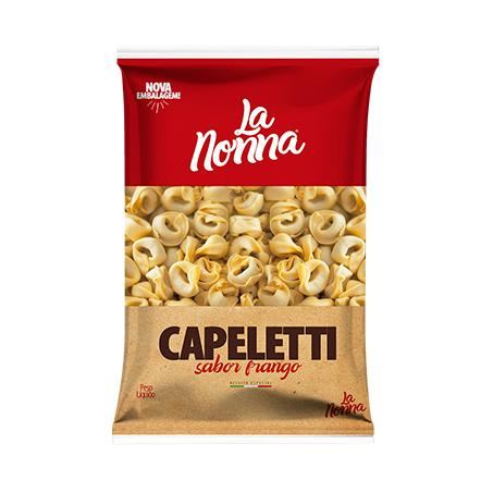 Massa la nonna capeletti de frango pacote 250g