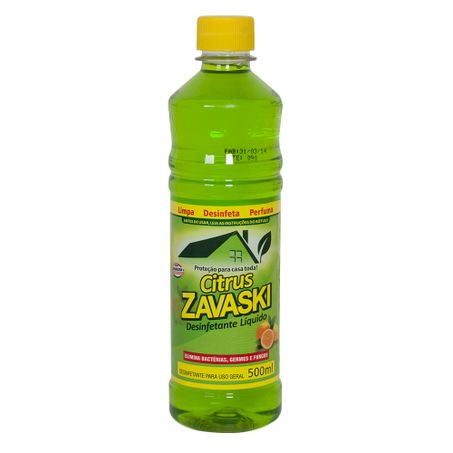 DESINFETANTE ZAVASKI CITRUS