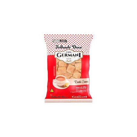 Biscoito Germani Folhado Doce Pacote 250g 