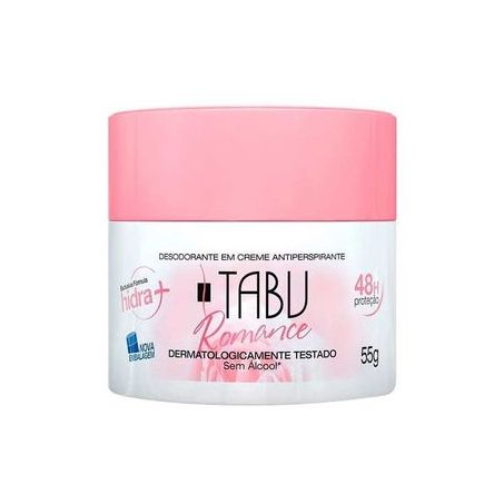 DESOD EM CREME TABU 55G ROMANCE