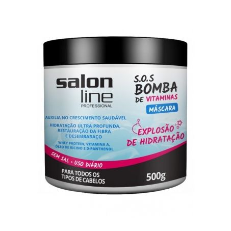 Mascara salon line sos bomba original 500gr.