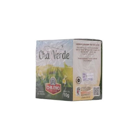 Chá Verde Chileno Caixa com 10un - 10gr 360-8
