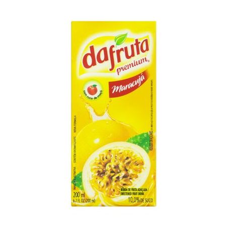 SUCO DAFRUTA MARACUJA 200ML