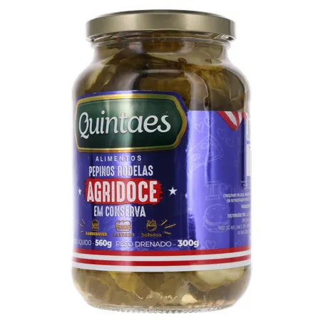 Pepino conserva quintaes rodel.300g 360-3