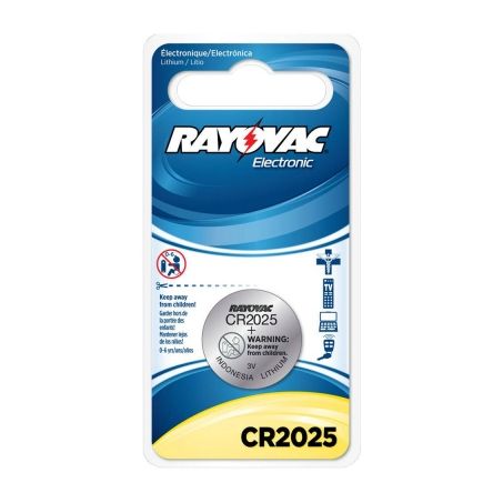 Pilha Rayovac Eletronic Cr2025 Embalagem 1UN