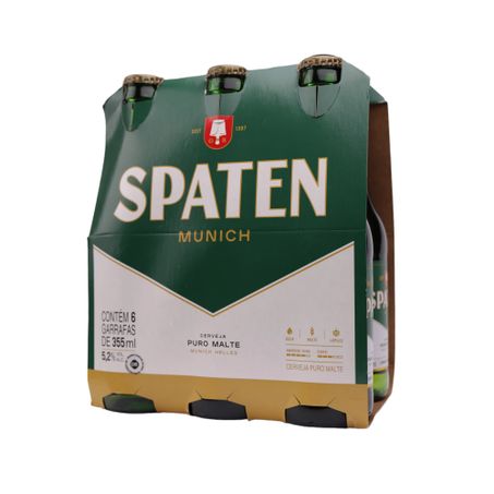 Cerveja Spaten Long Neck 355ml C/6 360-33