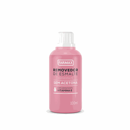 Removedor esmalte 100ml farmax