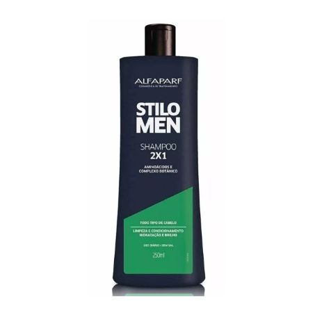SHAMPOO ALFAPARF STILO MEN 2X1 250ML