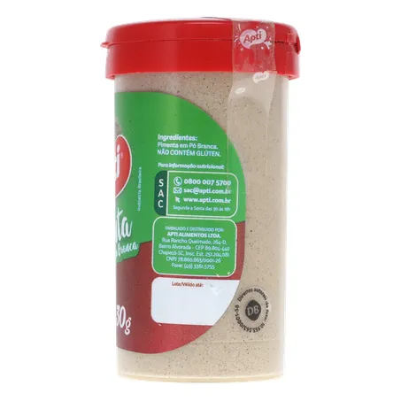 Pimenta Apti em Pó Pura Branca Embalagem 30G 360-9