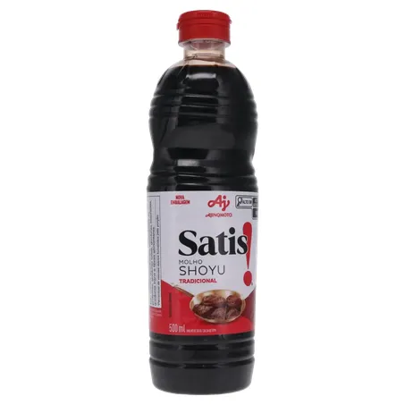 Molho shoyu satis tradicional 500ml 360-34