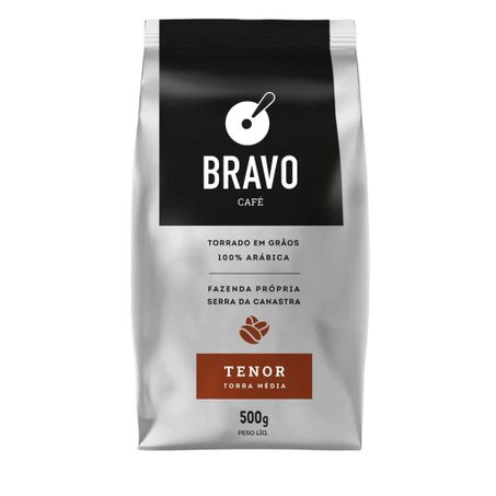 Café Grãos Bravo Espresso Gourmet Tenor 500g