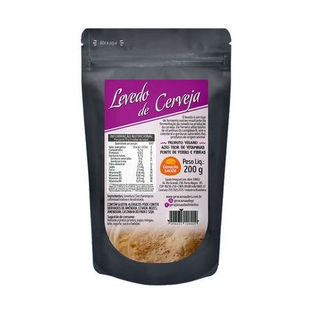 Levedo de cerveja Geração Saúde integral 200g