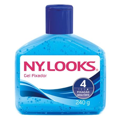Gel Cabelo Ny. Looks 240g Fliptop Azul