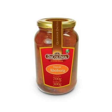 Doce de Abóbora Dacolônia Embalagem 700G