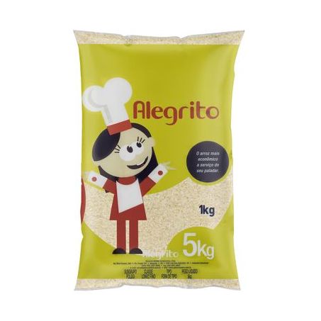 ARROZ BRANCO ALEGRITO 5KG