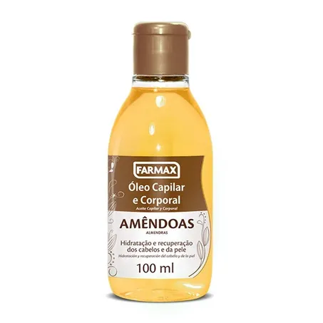 Oleo Corporal e Capilar Farmax Amendoas 100ml