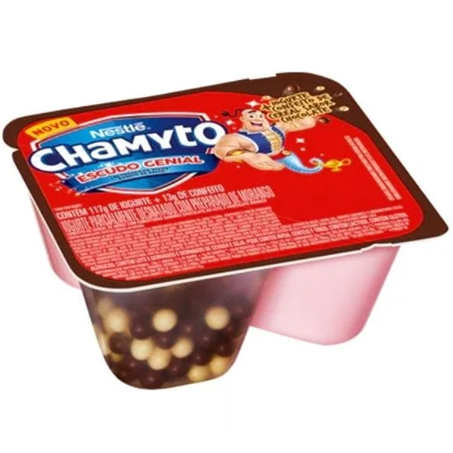 IOGURTE NESTLÉ CHAMYTO C/CEREAL CHOCOLATE 130G
