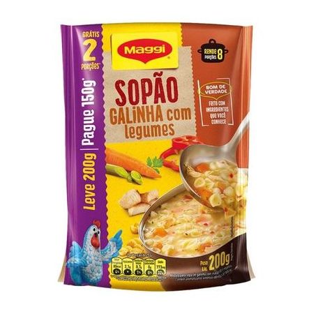 Sopao Maggi Galinha Leg/veg.l200g P150g