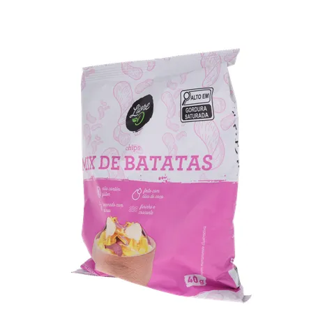 Salg chips livre d mix de batatas 40g 360-4