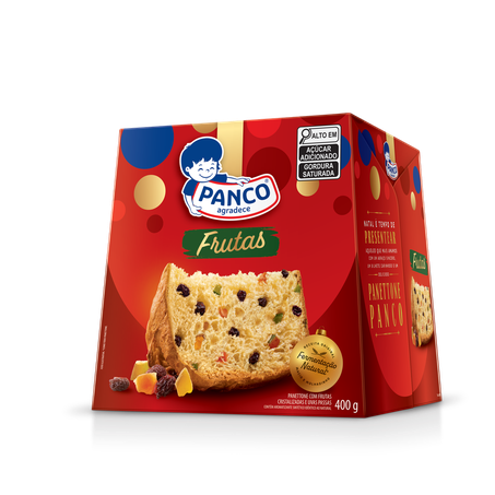 Panettone Panco Frutas Cristalizadas 400g