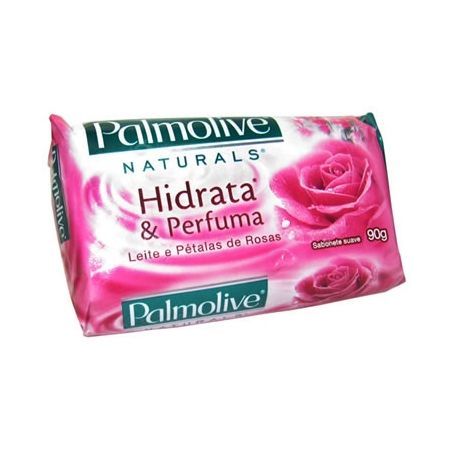 Sabonete Palmolive Suave Leite E Pétalas de Rosas Unidade 90G