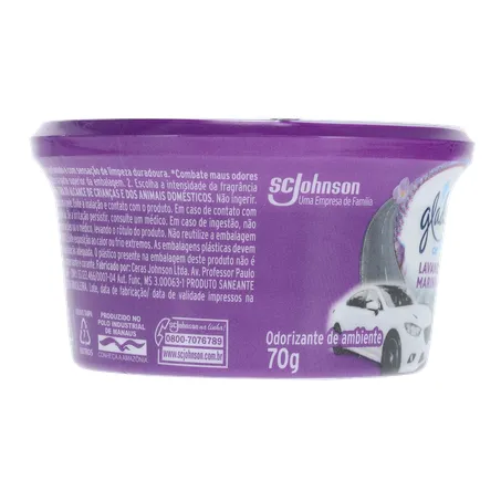 GEL CARRO GLADE 70G LAVANDA MARINHA 360-29