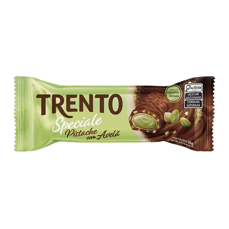 CHOCOLATE WAFER SPECIALE PISTACHE AO LEITE 26 G   