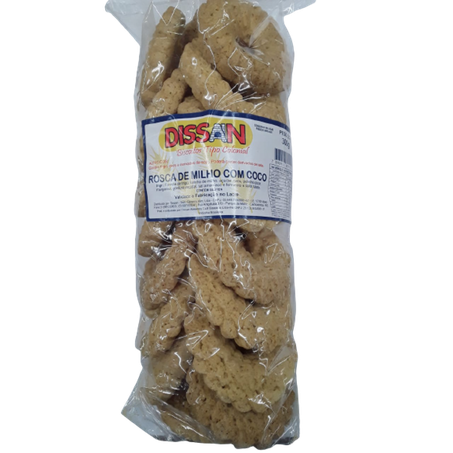 Biscoito dissan amanteigado coco 300g