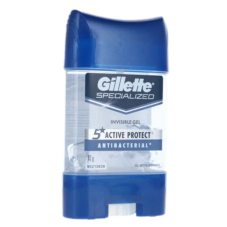 Desodorante Gel Gillete 82g Clear Antibacteriano 360-34