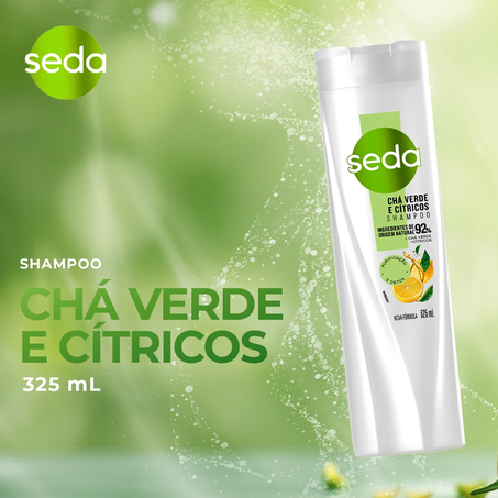 Shampoo Seda Chá Verde e Cítricos 325ml 360-4