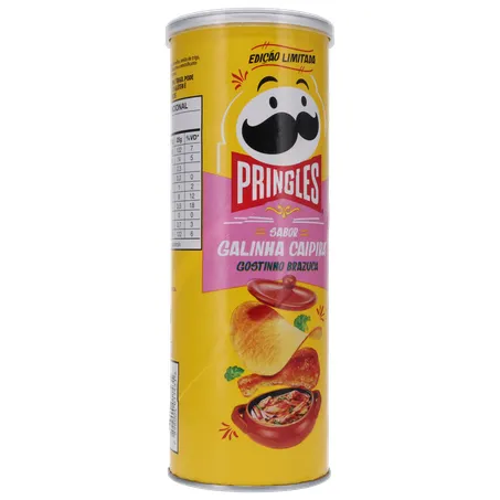 SALGADINHO BATATA PRINGLES GOSTINHO BRAZUCA GALINHA CAIPIRA LATA 100G 360-21