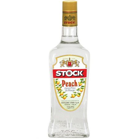 Licor stock 720ml peach