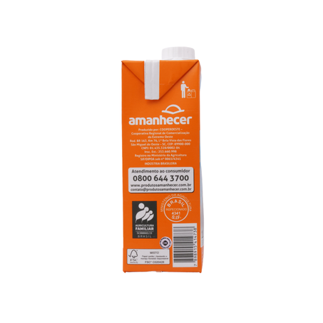 Leite Uht Amanhecer Zero Lactose 1l 
  360-45