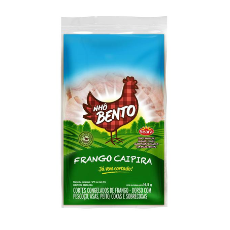 FRANGO NHO BENTO KG CAIPIRA CORTADO CONG.